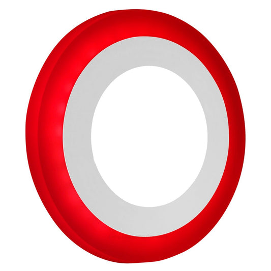 Round Dual Colour LED 6w Ceiling Recessed Panel Spot Light Red and White - Energy Light Bulbs - Free delivery on all orders