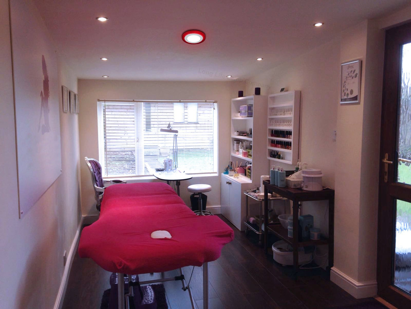 Round Dual Colour LED 6w Ceiling Recessed Panel Spot Light Red and White - Energy Light Bulbs - Free delivery on all orders