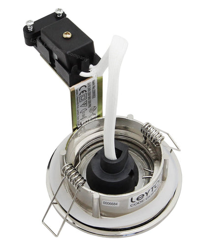 Shower Downlight IP65 240v Mains Power GU10 - Free delivery on all orders