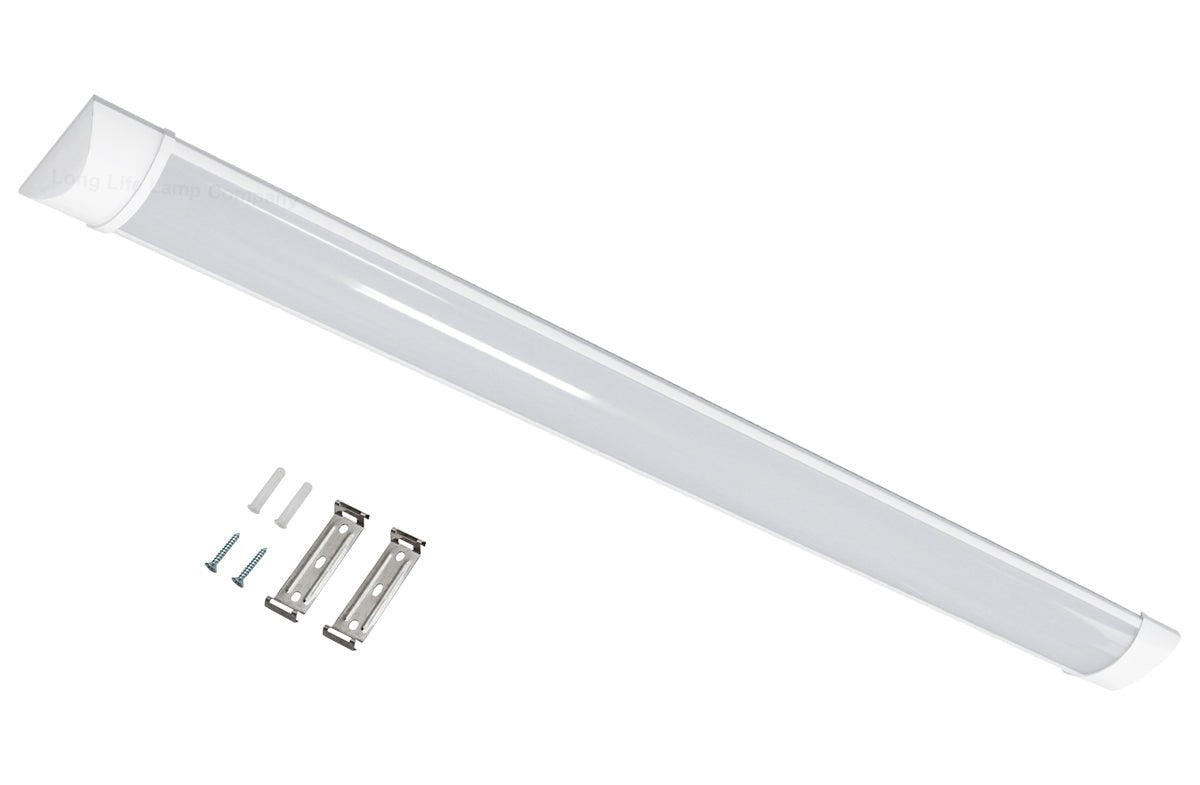 Slimline LED Batten Light 6500K Cool White Fluorescent Replacement - Energy Light Bulbs - Free delivery on all orders