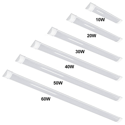 Slimline LED Batten Light 6500K Cool White Fluorescent Replacement - Energy Light Bulbs - Free delivery on all orders