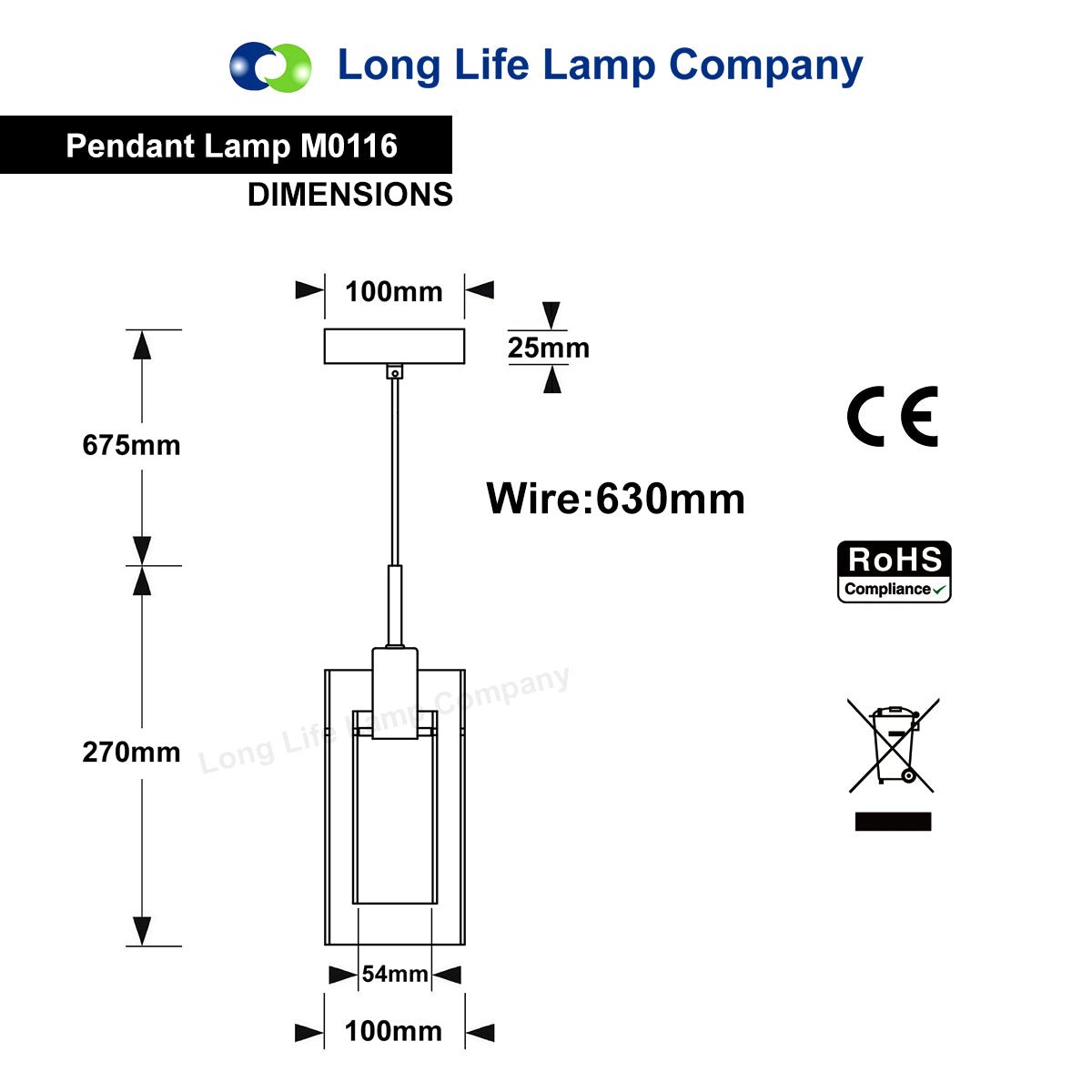 Smoked Glass Shade Hanging Ceiling Pendant Light with 5w LED Candle E14 - Energy Light Bulbs - Free delivery on all orders