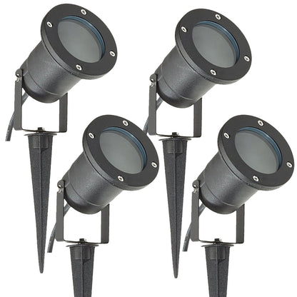 4 Pack Outdoor Garden Spike Lights