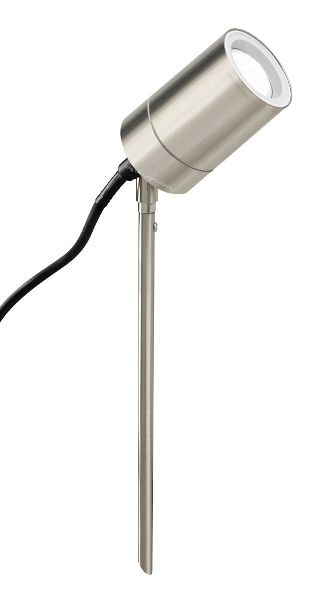 Stainless Steel Garden Spike light Adjustable Outdoor Ground Mount - Energy Light Bulbs - Free delivery on all orders