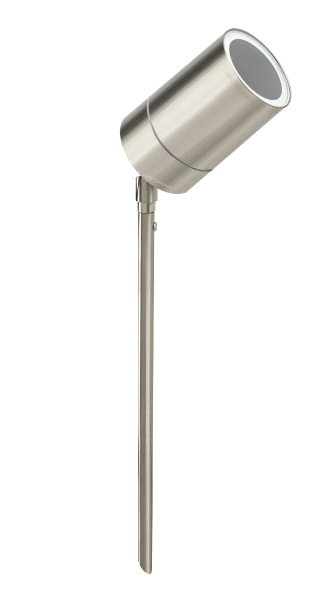 Stainless Steel Garden Spike light Adjustable Outdoor Ground Mount - Energy Light Bulbs - Free delivery on all orders