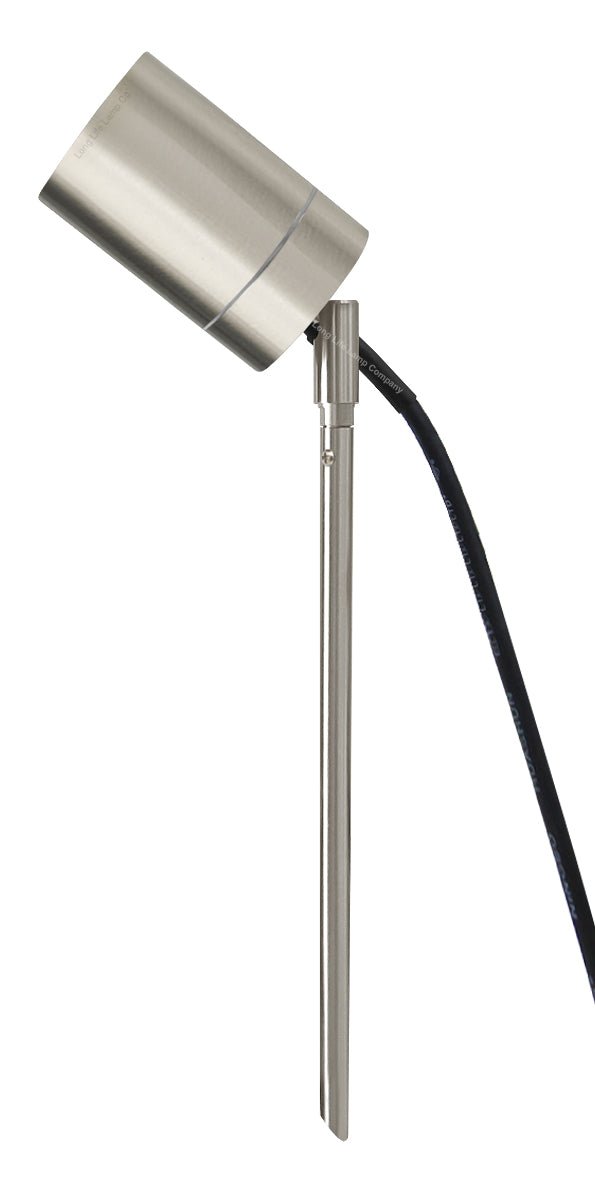 Stainless Steel Garden Spike light Adjustable Outdoor Ground Mount - Energy Light Bulbs - Free delivery on all orders