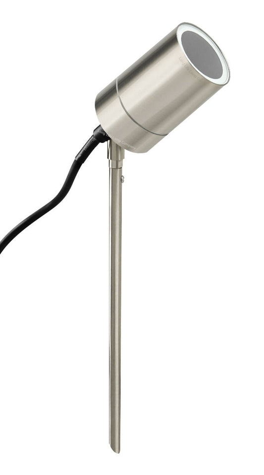 Stainless Steel Garden Spike light Adjustable Outdoor Ground Mount - Energy Light Bulbs - Free delivery on all orders