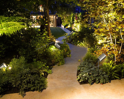 Stainless Steel Garden Spike Light Adjustable Spike GU10 - Energy Light Bulbs - Free delivery on all orders