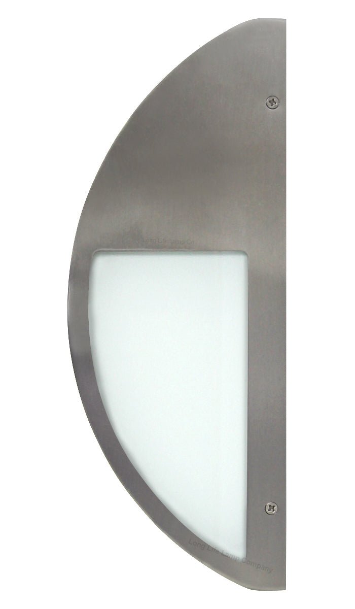 Stainless Steel IP44 Front Door Side Light - Energy Light Bulbs - Free delivery on all orders