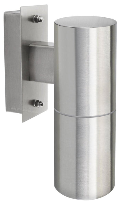 Stainless Steel Outdoor Wall Light IP65 Wall Light - Energy Light Bulbs - Free delivery on all orders