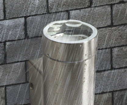 Stainless Steel Up and Down Outdoor Wall Light IP65 Wall Light - Energy Light Bulbs - Free delivery on all orders