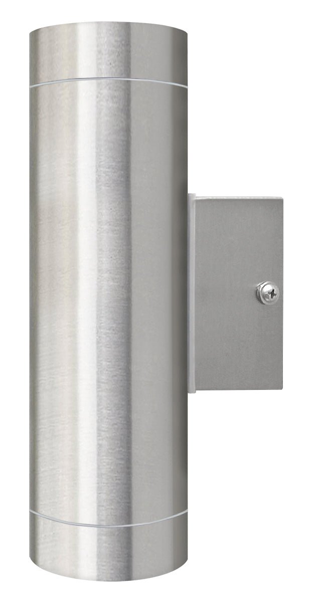 Stainless Steel Up and Down Outdoor Wall Light IP65 Wall Light - Energy Light Bulbs - Free delivery on all orders