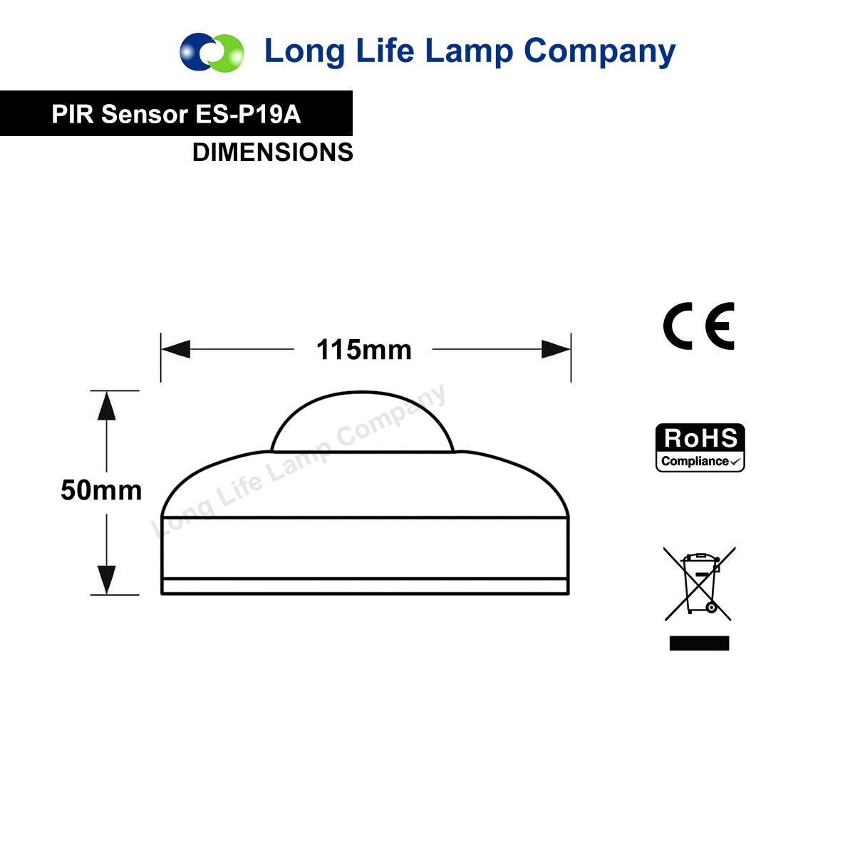 Surface Mount 360° Angle PIR Ceiling Occupancy Motion Sensor Detector Light Switch - Energy Light Bulbs - Free delivery on all orders