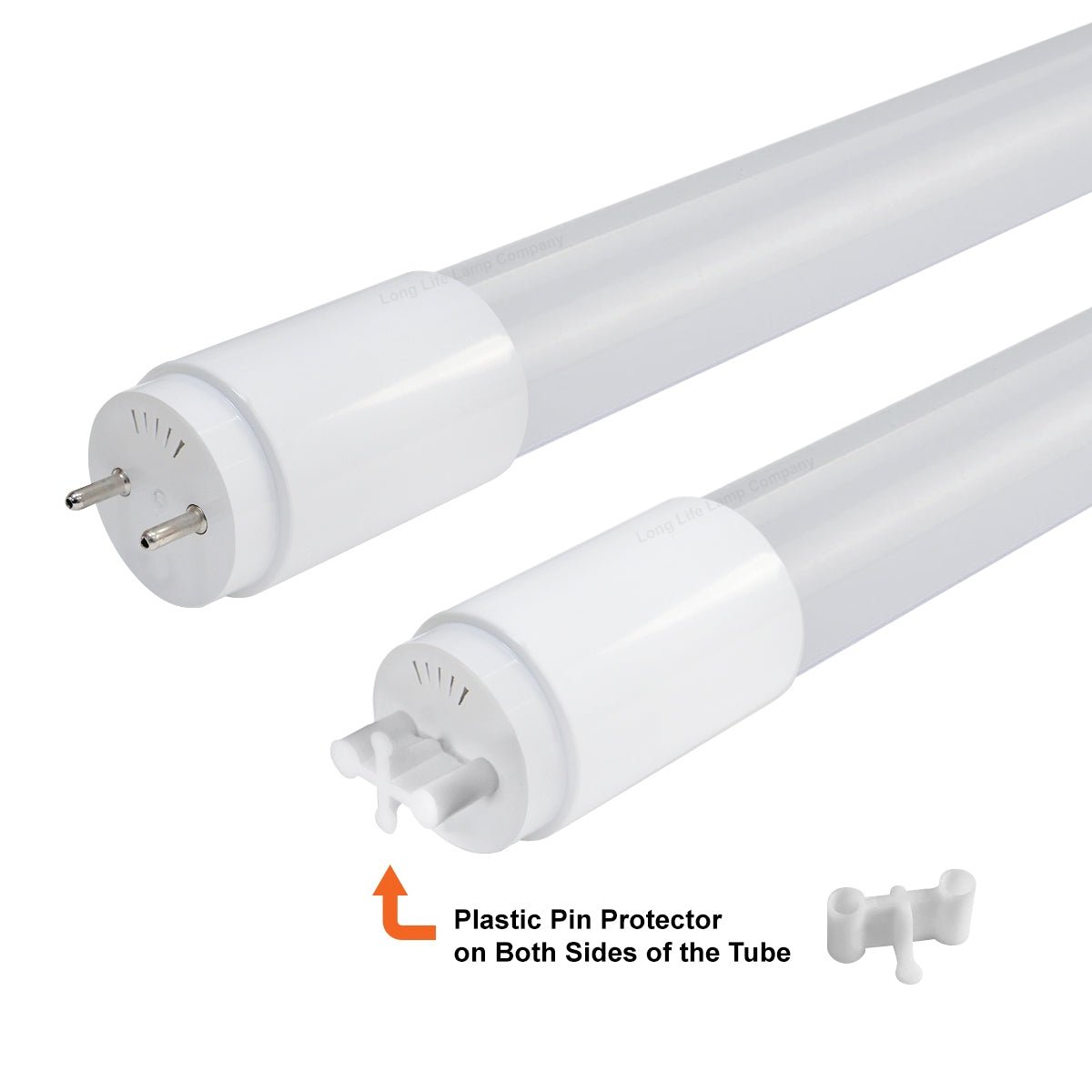T8 LED Frosted Tube Light 2ft, 3ft, 4ft, 5ft, 6ft Direct Replacement for Fluorescent Tube 6400K - Energy Light Bulbs - Free delivery on all orders