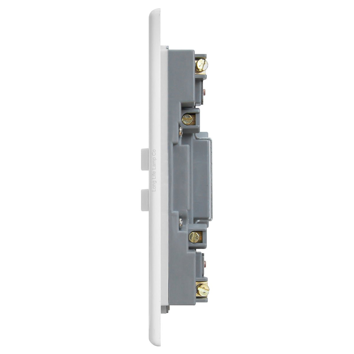 USB Sockets | Double Wall Plug Socket 2 Gang 13A with 2 USB Charger Port Outlets White Plate M093USB - Free delivery on all orders