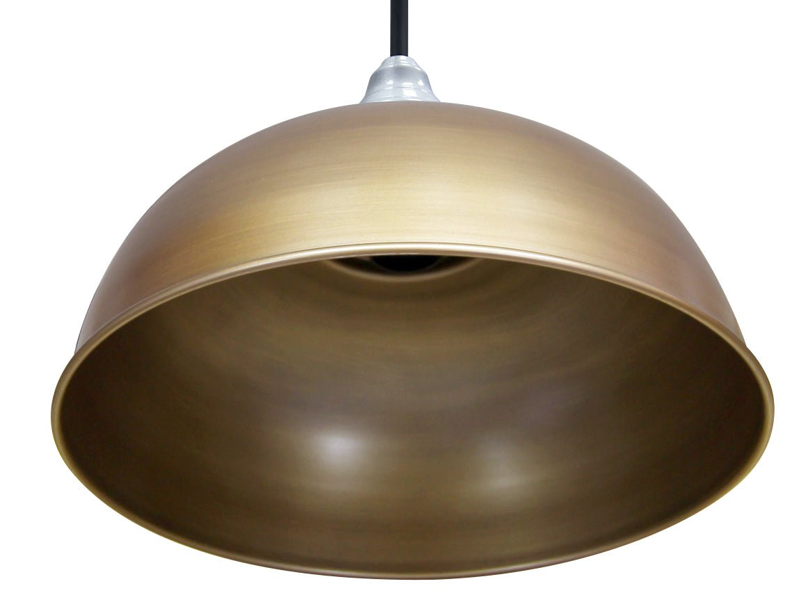 Vintage Industrial Brass Ceiling Pendant Hanging Light Shade - Energy Light Bulbs - Free delivery on all orders