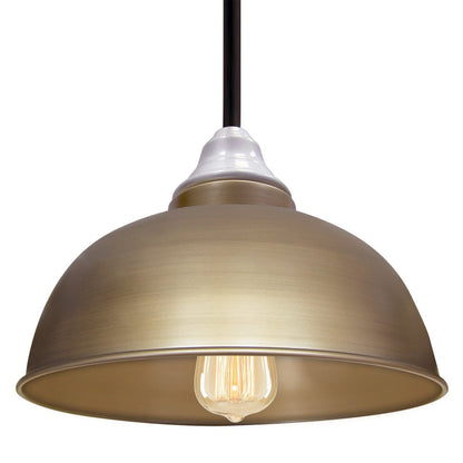 Vintage Industrial Brass Ceiling Pendant Hanging Light Shade - Energy Light Bulbs - Free delivery on all orders