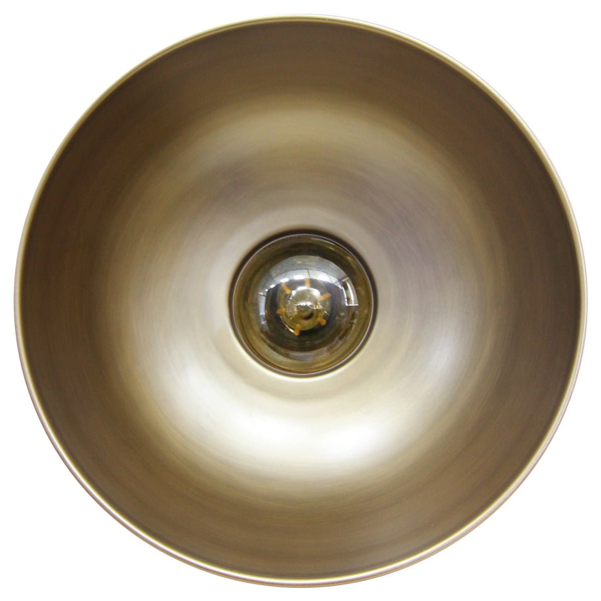 Vintage Industrial Brass Ceiling Pendant Hanging Light Shade - Energy Light Bulbs - Free delivery on all orders