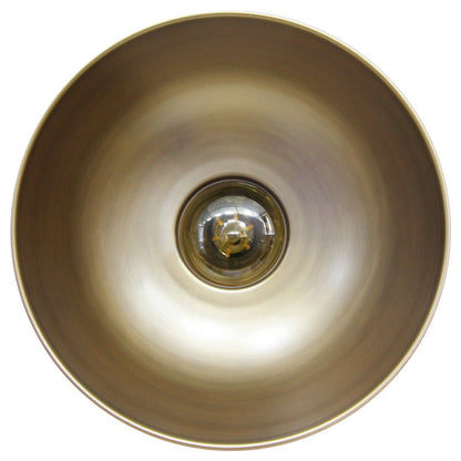 Vintage Industrial Brass Ceiling Pendant Hanging Light Shade - Energy Light Bulbs - Free delivery on all orders