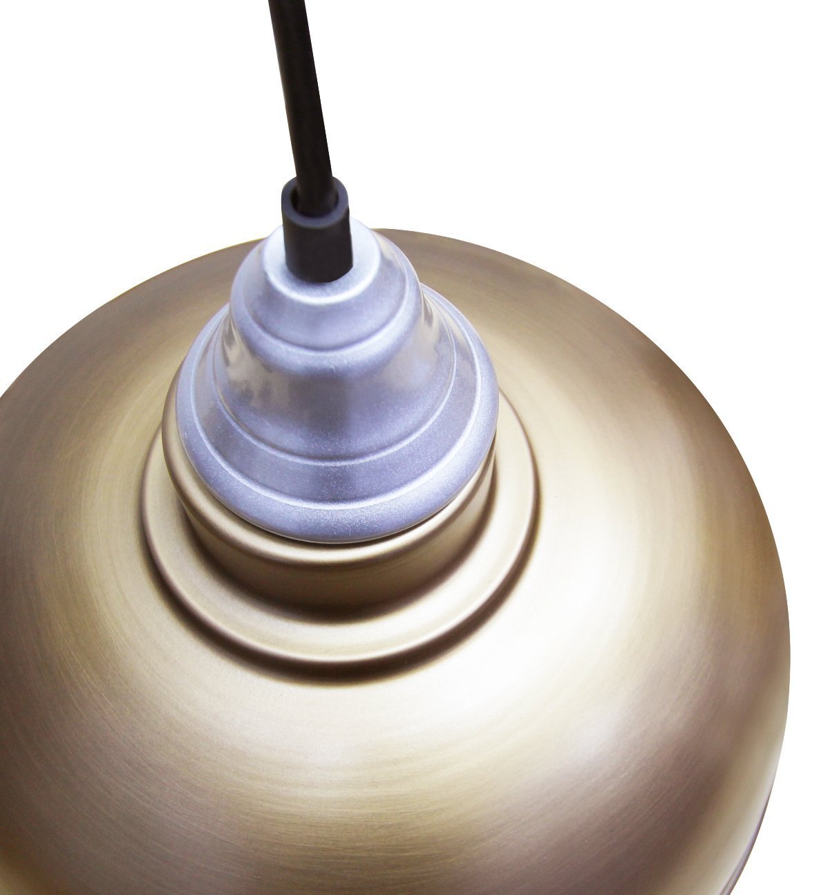 Vintage Industrial Brass Ceiling Pendant Hanging Light Shade - Energy Light Bulbs - Free delivery on all orders