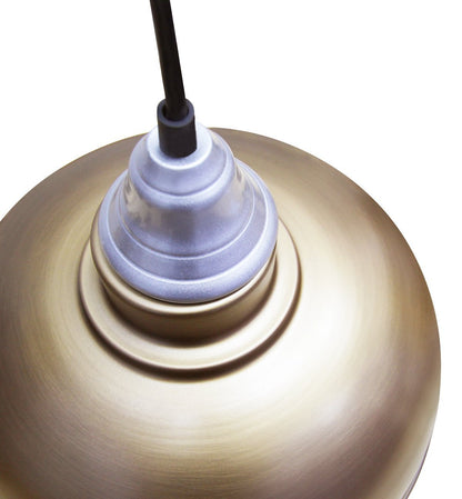 Vintage Industrial Brass Ceiling Pendant Hanging Light Shade - Energy Light Bulbs - Free delivery on all orders