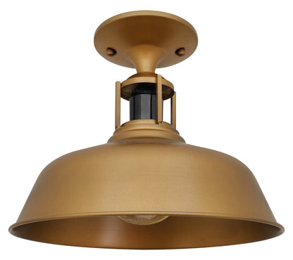 Vintage Industrial Ceiling Pendant Light Shade Solid Brass Finish - Energy Light Bulbs