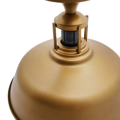 Vintage Industrial Ceiling Pendant Light Shade Solid Brass Finish - Energy Light Bulbs