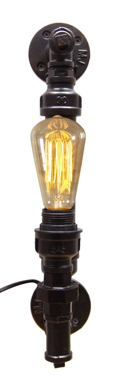 Vintage Industrial Rustic Copper Steampunk Wall Light - Energy Light Bulbs - Free delivery on all orders