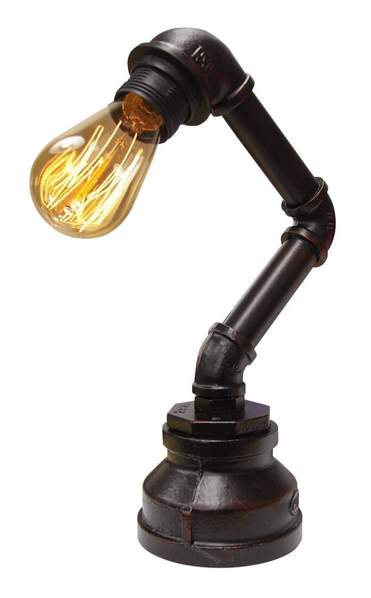 Vintage Industrial Rustic Copper Water Pipe Lamp - Energy Light Bulbs - Free delivery on all orders