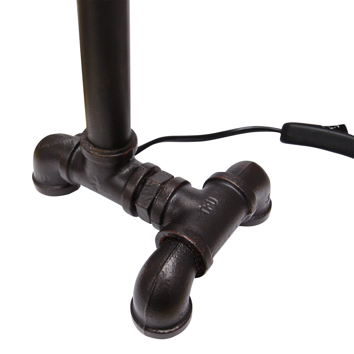 Vintage Industrial Rustic Steel Water Pipe Style Lamp - Energy Light Bulbs - Free delivery on all orders