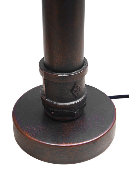Vintage Industrial Water Pipe Table Lamp Copper Rustic Bedside Desk Lamp - Energy Light Bulbs - Free delivery on all orders