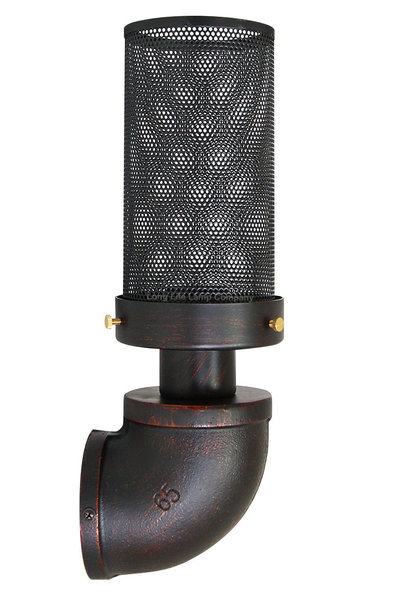 Vintage Industrial Water Pipe Wall Light - Energy Light Bulbs - Free delivery on all orders