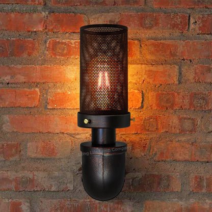 Vintage Industrial Water Pipe Wall Light - Energy Light Bulbs - Free delivery on all orders