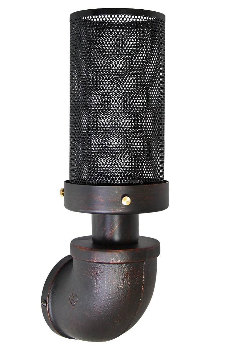 Vintage Industrial Water Pipe Wall Light - Energy Light Bulbs - Free delivery on all orders