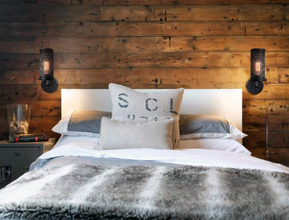 Vintage Scone Wall Light Black Metal Mesh - Energy Light Bulbs - Free delivery on all orders