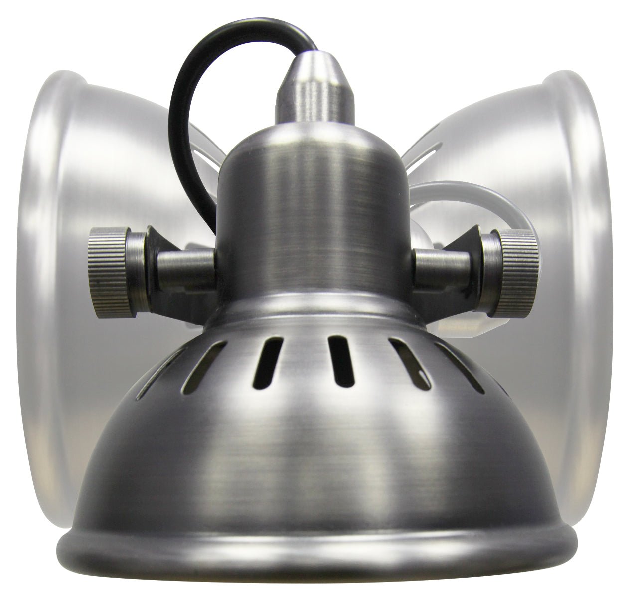 Vintage Wall Light Dark Grey Pewter Finish Adjustable Swivel Spot Wall Light - Energy Light Bulbs - Free delivery on all orders