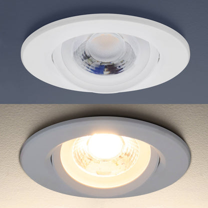 Warm White 3w LED Recessed Ceiling Downlight Adjustable - Energy Light Bulbs - Free delivery on all orders