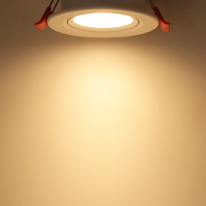 Warm White 3w LED Recessed Ceiling Downlight Adjustable - Energy Light Bulbs - Free delivery on all orders