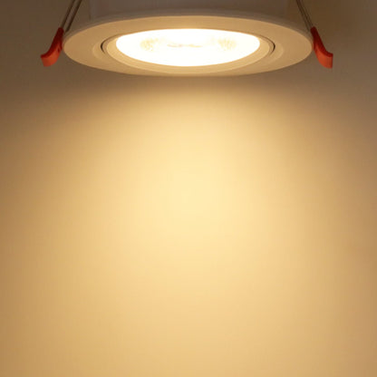Warm White 9w LED Recessed Ceiling Downlight Adjustable - Energy Light Bulbs - Free delivery on all orders