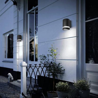 Warm White, Cool White, Blue | Modern Outdoor Single Wall Light - Energy Light Bulbs - Free delivery on all orders