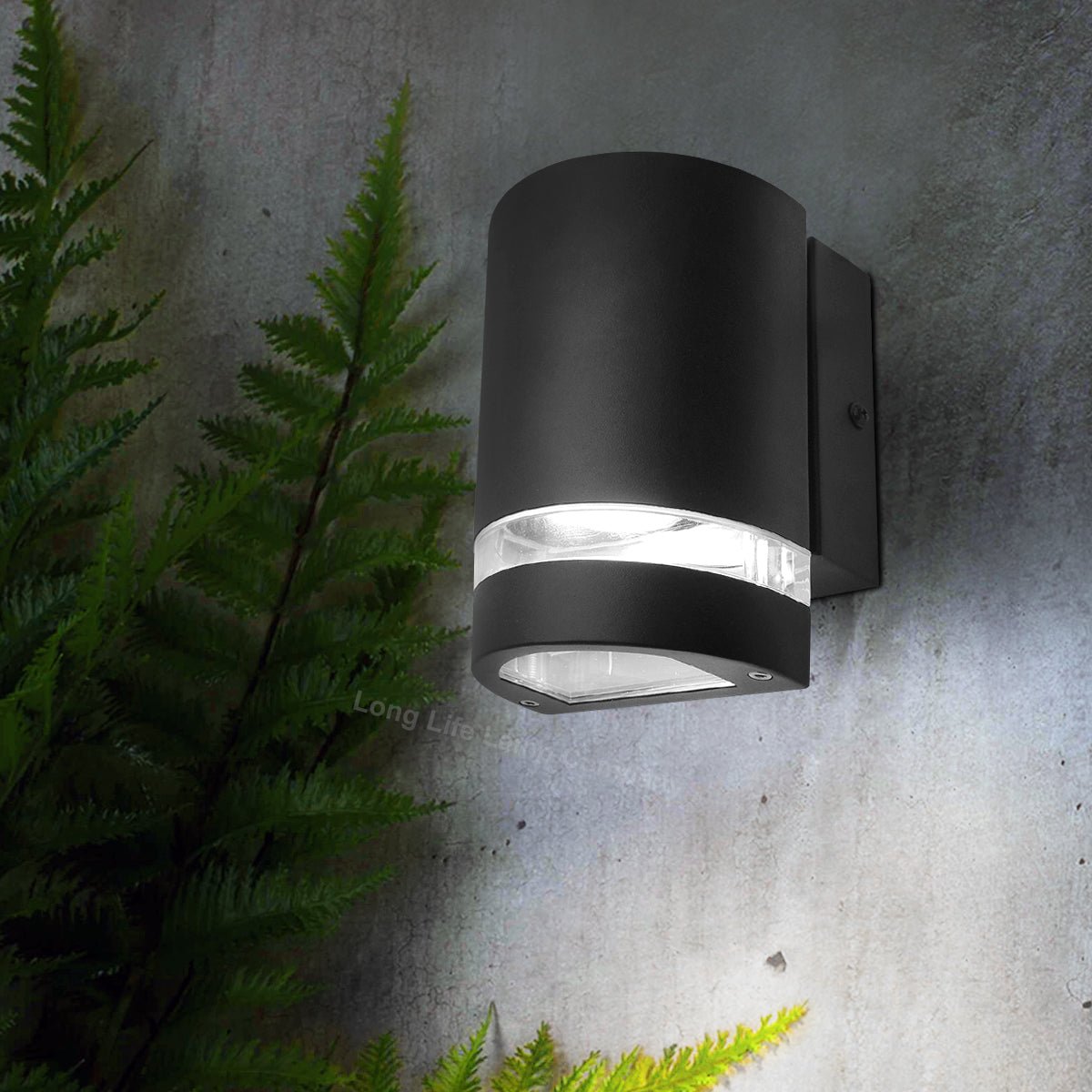 Warm White, Cool White, Blue | Modern Outdoor Single Wall Light ZLC335B - Free delivery on all orders