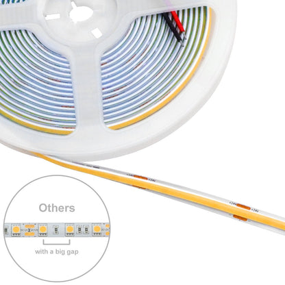 Warm White LED Tape Strip Light Continuous COB Illumination 5 Metres 24V with Transformer - Energy Light Bulbs - Free delivery on all orders