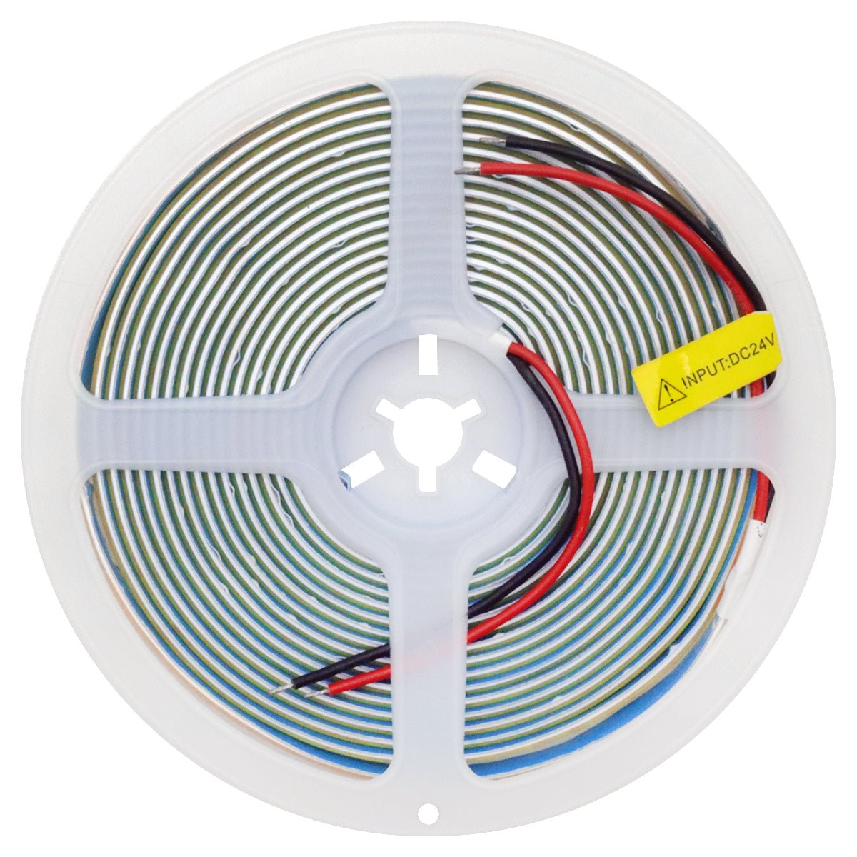 Warm White LED Tape Strip Light Continuous COB Illumination 5 Metres 24V with Transformer - Energy Light Bulbs - Free delivery on all orders