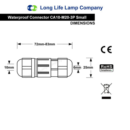 Waterproof Cable Gland Underground Cable Line Protection Sleeve Connectors IP68 - Energy Light Bulbs - Free delivery on all orders