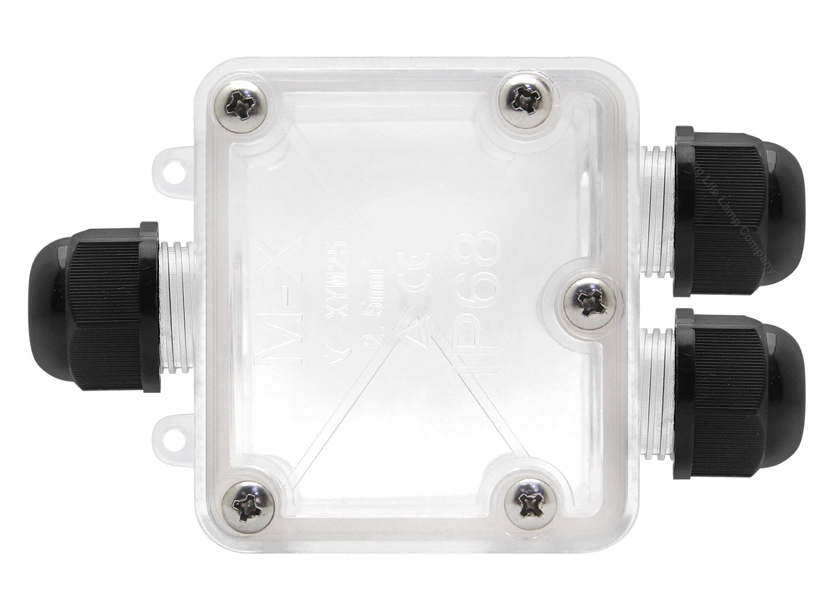 Waterproof IP68 Electrical 3 Way Junction Box - Energy Light Bulbs - Free delivery on all orders