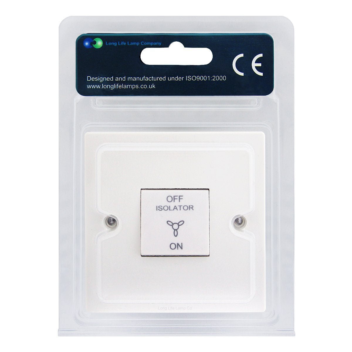 White Fan Isolator Switch 10A 3 Pole A311 - Energy Light Bulbs - Free delivery on all orders