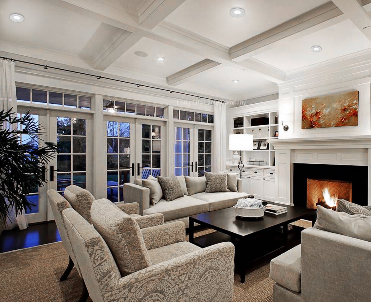 White Fixed Fire Rated Downlight - Energy Light Bulbs - Free delivery on all orders