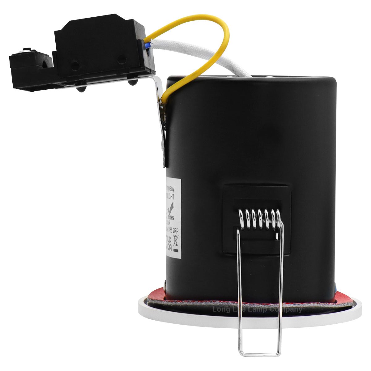 White Fixed Fire Rated Downlight - Energy Light Bulbs - Free delivery on all orders