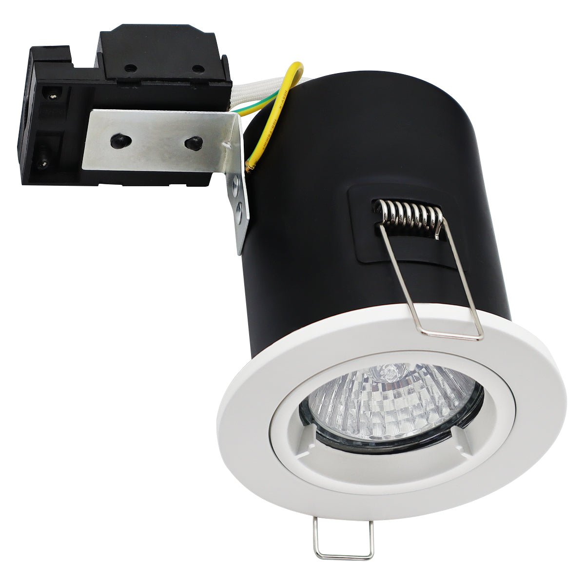 White Fixed Fire Rated Downlight - Energy Light Bulbs - Free delivery on all orders