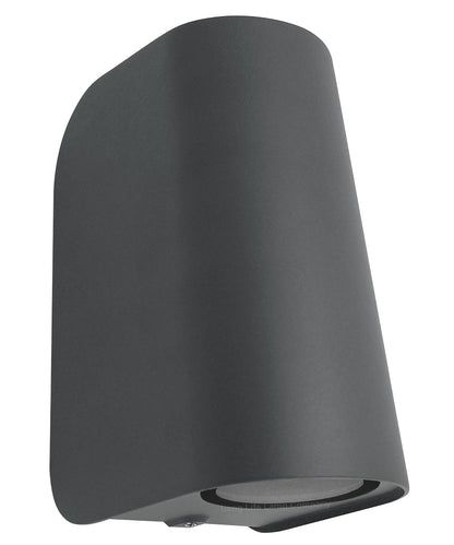 ww, cw, blue Double Outdoor Wall Light Black - Energy Light Bulbs - Free delivery on all orders